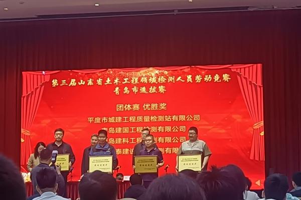 平度市城乡建设局在省级工程检测竞赛中荣获多项大奖