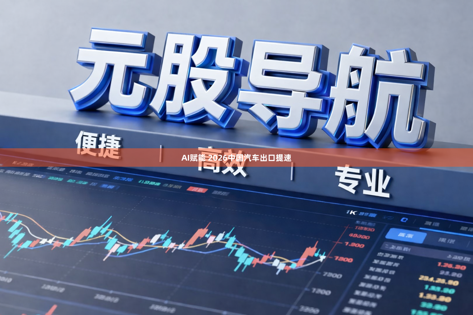 AI赋能 2026中国汽车出口提速