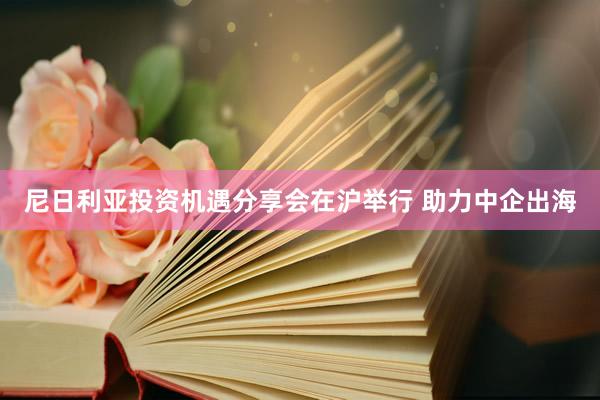 尼日利亚投资机遇分享会在沪举行 助力中企出海