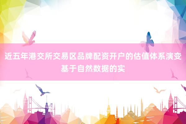 近五年港交所交易区品牌配资开户的估值体系演变基于自然数据的实