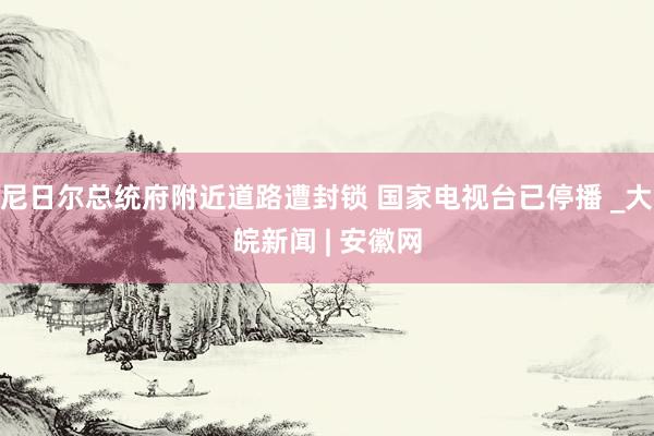 尼日尔总统府附近道路遭封锁 国家电视台已停播 _大皖新闻 | 安徽网