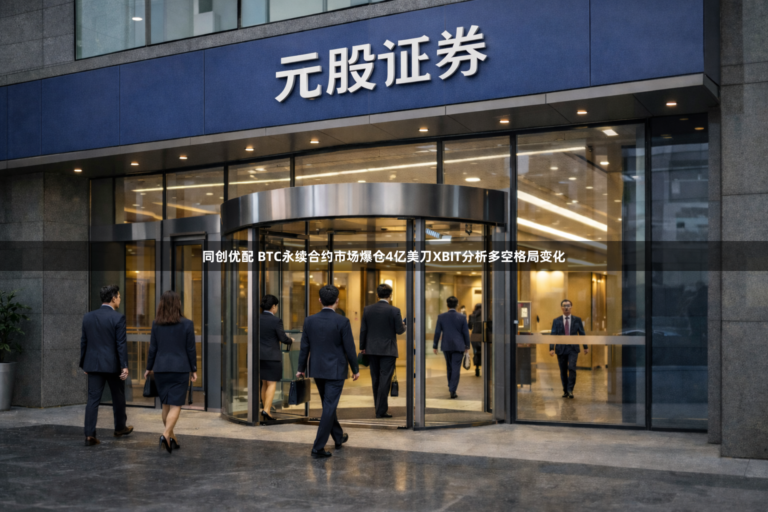 同创优配 BTC永续合约市场爆仓4亿美刀XBIT分析多空格局变化