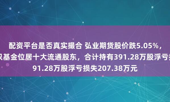 配资平台是否真实撮合 弘业期货股价跌5.05%，南方基金旗下2只基金位居十大流通股东，合计持有391.28万股浮亏损失207.38万元