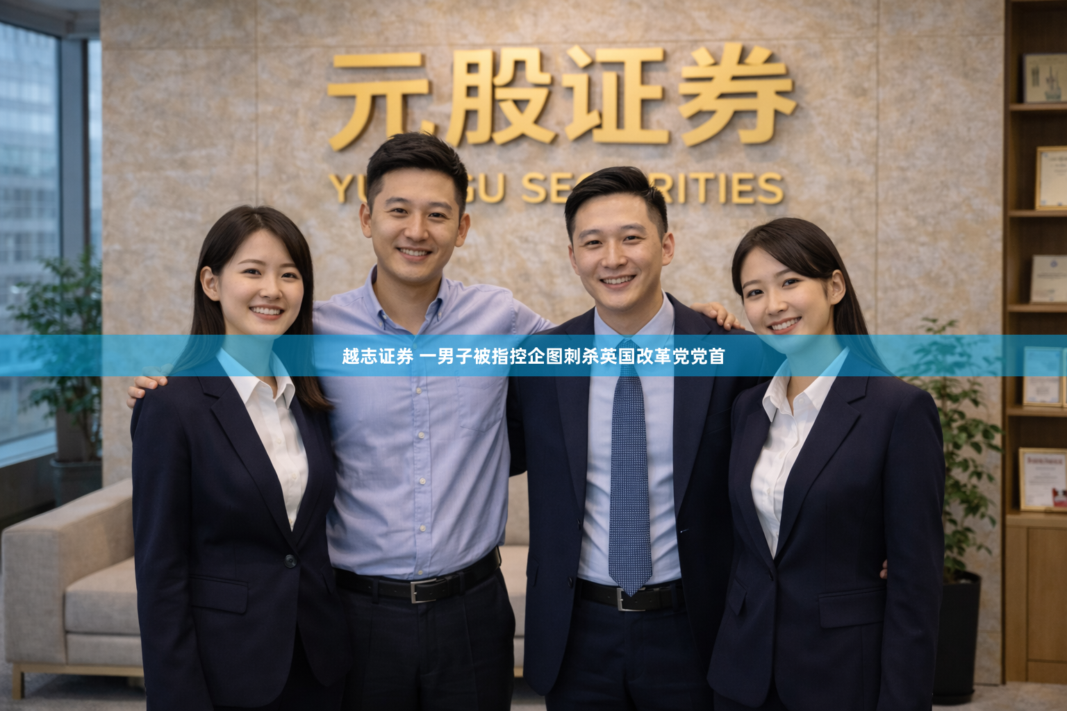 越志证券 一男子被指控企图刺杀英国改革党党首