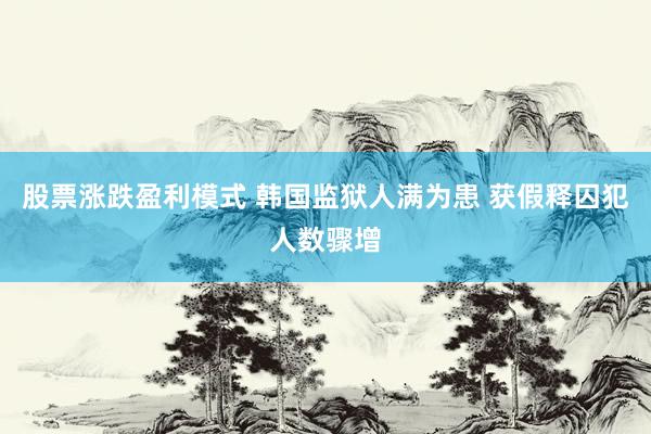 股票涨跌盈利模式 韩国监狱人满为患 获假释囚犯人数骤增